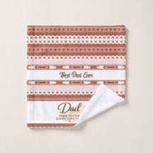 Serviette de golf pour le meilleur papa – Motif in