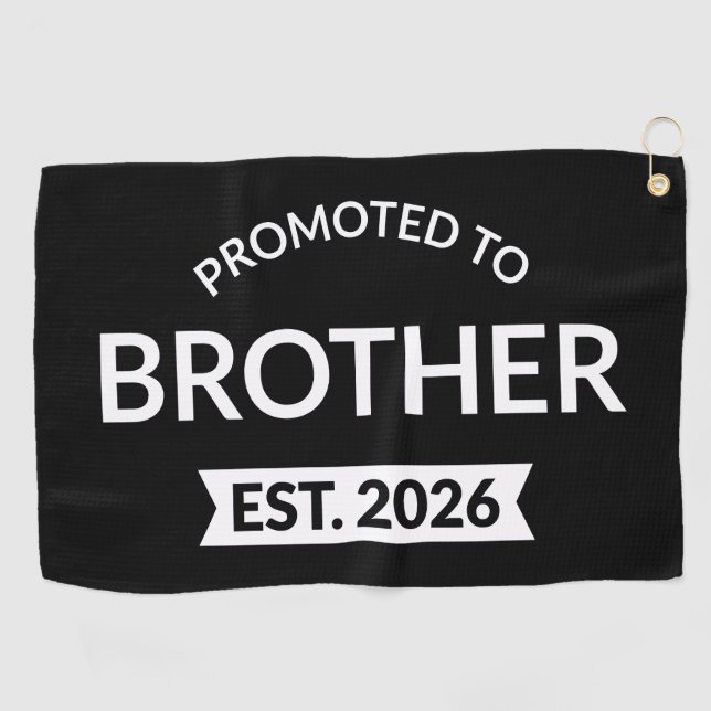 Serviette De Golf Promu À Frère Est. 2026 II (Horizontal)