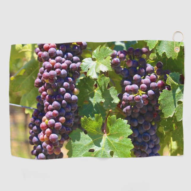 Serviette De Golf Raisins (Horizontal)