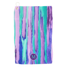 Rayures pourpres d'abrégé sur turquoise