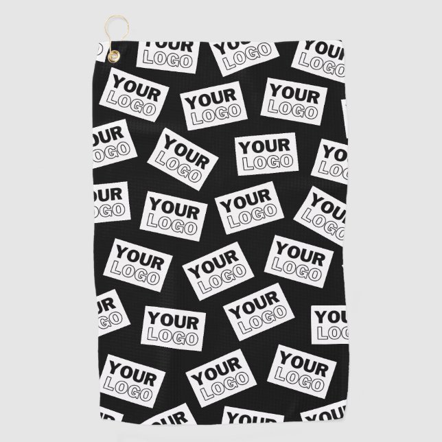 Serviette De Golf Recherchez votre logo ou n'importe quelle photo au (Devant)