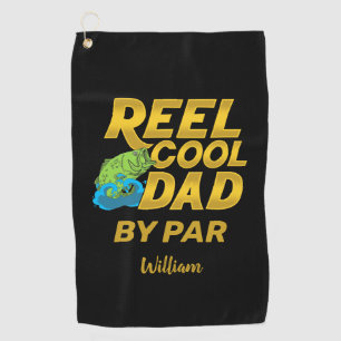 Serviette De Golf Reel Cool Papa Fête des pères personnalisée