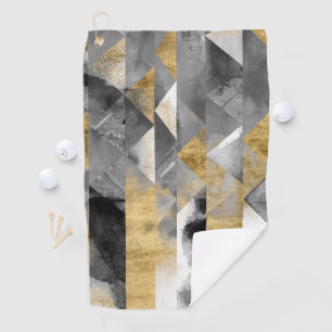 Serviette De Golf Réflexions de Gilt I