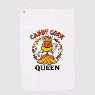 Serviette De Golf Reine Candy Corn Vintage Chemise Candy Halloween A