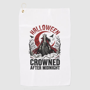 Serviette De Golf Reine Halloween des morts-vivants Lever de minuit