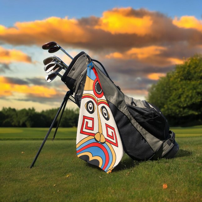 Serviette De Golf religion tiki (Golf Towel)