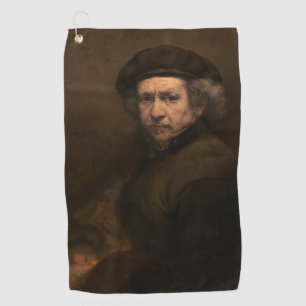 Serviette De Golf Rembrandt Self Portrait : Peintre Néerlandais de l