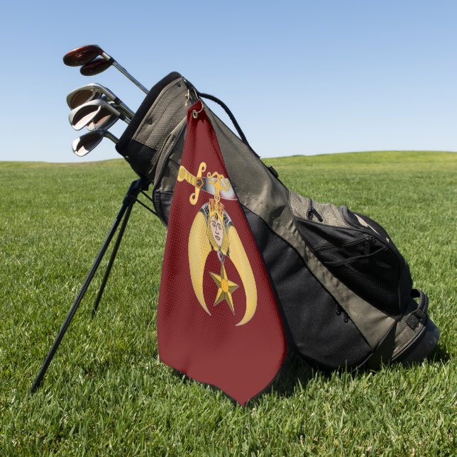 Serviette De Golf Rince (Vert)
