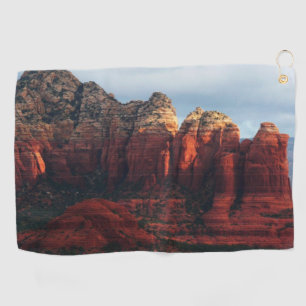 Serviette De Golf Roche à café nuageux à Sedona Arizona