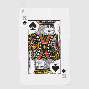 Serviette De Golf Roi des pelles