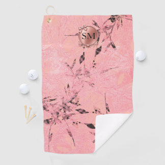 Serviette De Golf Rose Bambou