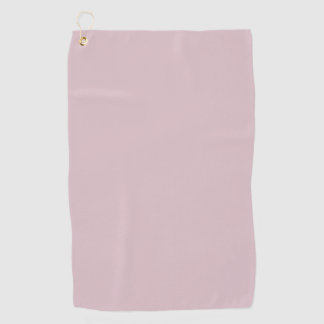 Serviette De Golf Rose pastel solide