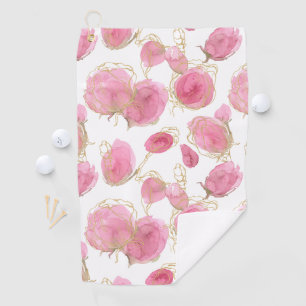 Serviette De Golf Roses roses