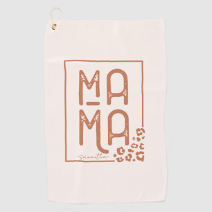 Serviette De Golf Russe Boho Mama