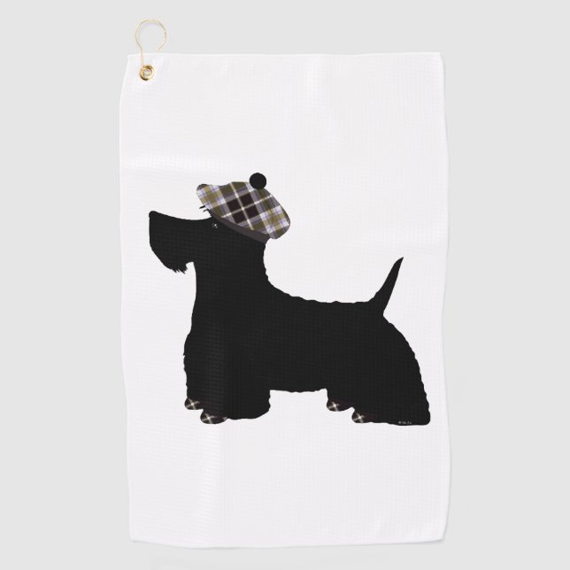 Serviette De Golf Scottish Terrier (Devant)