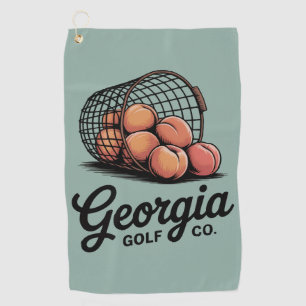 Serviette De Golf Seau de gamme Green Georgia Golf Co