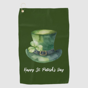 Serviette de golf Shamrock de la Saint-Patrick