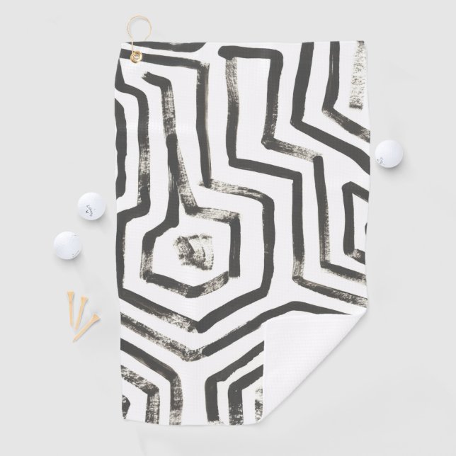 Serviette De Golf Signaux mixtes V (En situation)