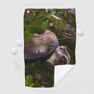 Serviette De Golf Singe bleu, Zanzibar