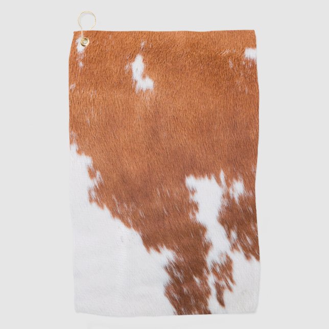 Serviette De Golf Skin animal de boucherie de luxe (Devant)