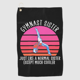 Serviette De Golf Soeur Gymnaste