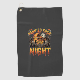 Serviette De Golf Soirée d'Halloween de l'équipe hantée