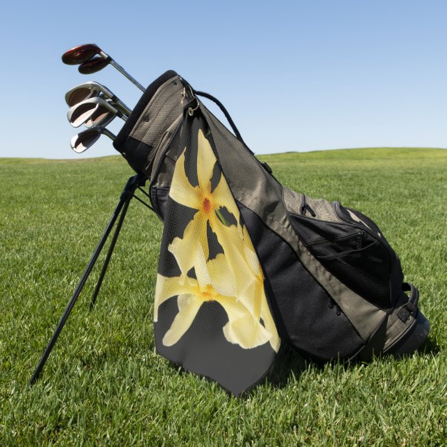 Serviette De Golf Star Jasmine Flower gtcnm (Vert)