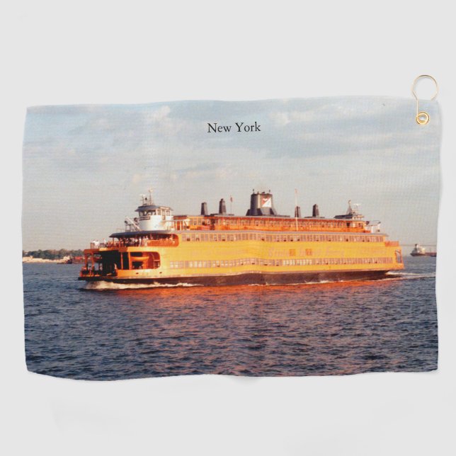 serviette de golf Staten Island Ferry (Horizontal)