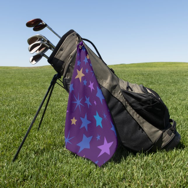 Serviette de golf Stellar Swing (Vert)