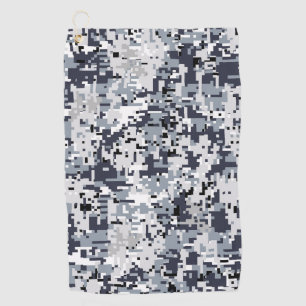 Serviette De Golf Style urbain Camouflage numérique Décor sur un 