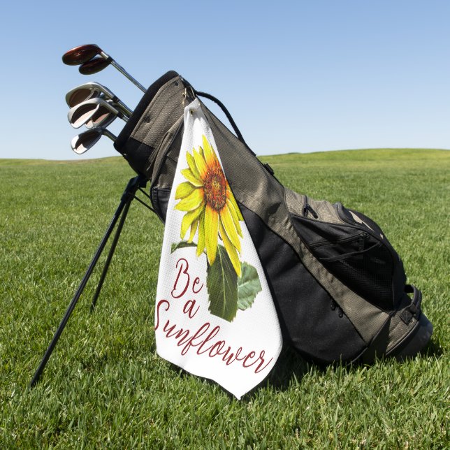 Serviette De Golf Sunflower Golf Towel (Vert)