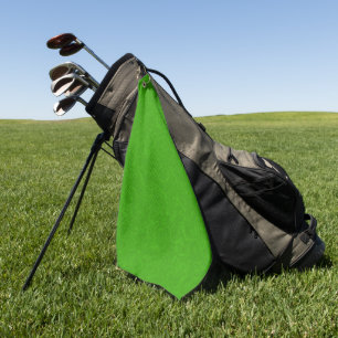 Serviette De Golf Surface texturée vert clair à motif tourbillonnant
