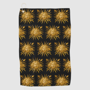 Serviette De Golf Symbole de Louis XIV le Roi Soleil