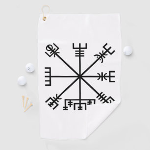 Serviette De Golf Symbole viking de Vegvisir