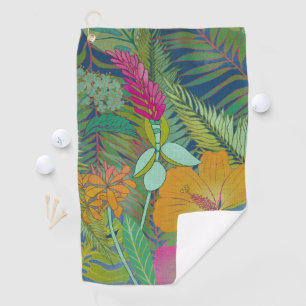 Serviette De Golf Tapisserie tropicale II