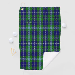 Serviette De Golf Tartan d'écossais de Douglas de clan