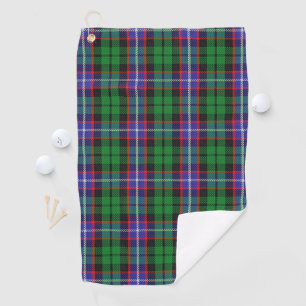 Serviette De Golf Tartan d'écossais de Russell de clan