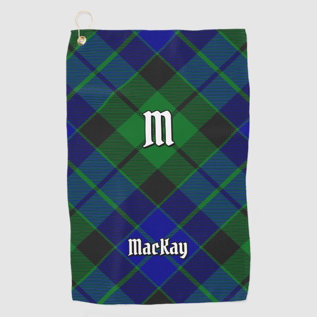 Serviette De Golf Tartan du clan MacKay (Devant)