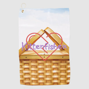 Serviette De Golf TEE Kittenfisher