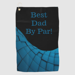 Serviette De Golf Tee Off avec le meilleur : Meilleur papa Golf Serv