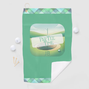 Serviette De Golf Thème Golf Par Tee Personnalisé