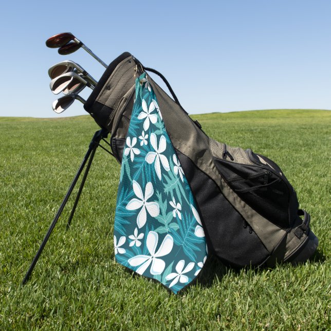 SERVIETTE DE GOLF TIARE (TURQUOISE) (Vert)
