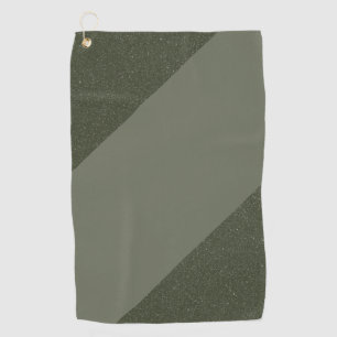 Serviette De Golf Tige de golf moderne Moss Green - Conception perso