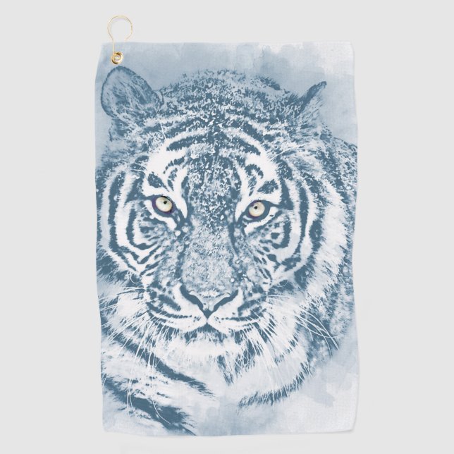 Serviette De Golf tigre (Devant)