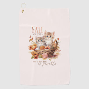 Serviette De Golf Tomber Amoureux Avec Autant De Choses