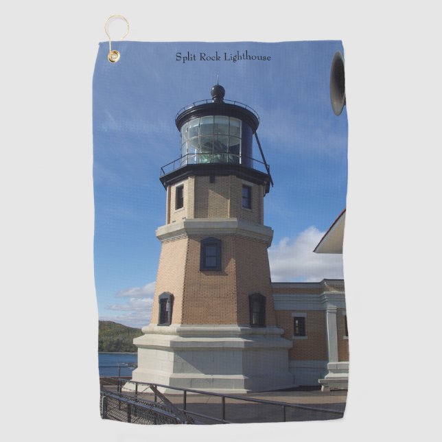 Serviette De Golf Torchon de golf Split Rock Lighthouse (Devant)