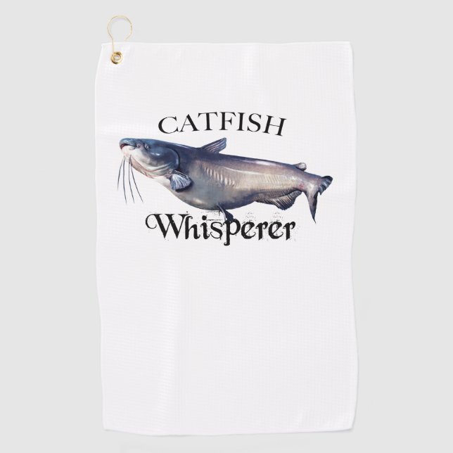 Serviette De Golf Torchon de pêche (Devant)