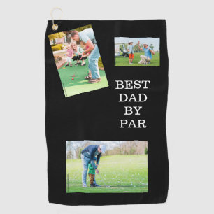 Serviette De Golf Touchez les liens avec papa : Meilleur papa Golf S