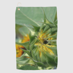 Serviette De Golf Tournesol se dépliant Floral