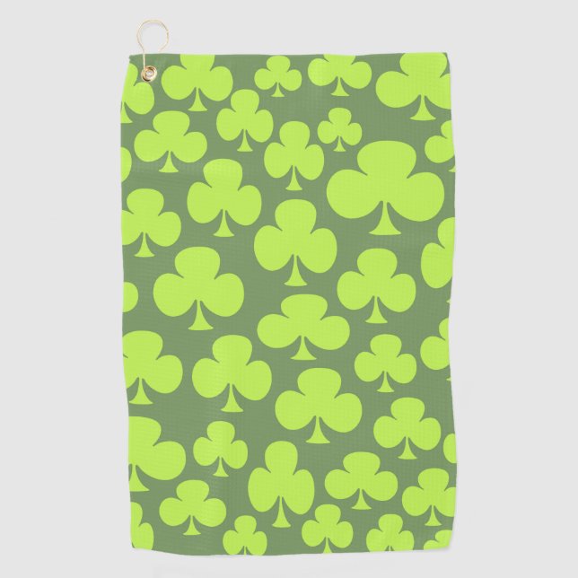 Serviette De Golf Trèfle (Devant)